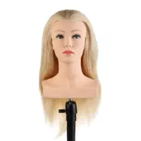 سر مانکن با موی طبیعی