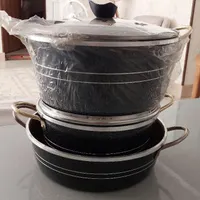 قابلمه وماهیتابه نو|ظروف پخت‌وپز|اصفهان, شهرک ولیعصر|دیوار