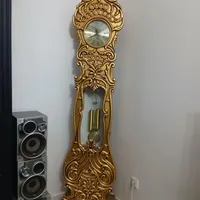 ساعت ایستاده چوبی