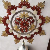 آویزیا گل پرده برای وسط پرده