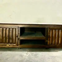 میز تلویزیون چوبی سفارشی