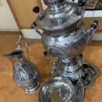 سماور گازی قلمکاری برند سبحان