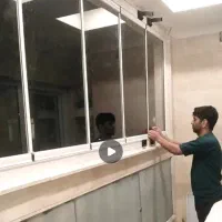 بالکن شیشه ای و اسلایدینگ