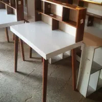 میز تحریر میزتحریر کتابخانه دکور دار پایه مخروطی|میز تحریر و کامپیوتر|اصفهان, رحیم‌آباد|دیوار