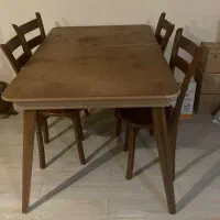 میز ناهارخوری ( خام )فروش فوری