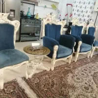 مبلمان 9نفره ومیز نهارخوری 4 نفره|مبلمان خانگی و میز عسلی|تهران, شوش|دیوار