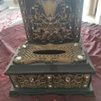 سطل زباله و جا دستمال