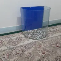 آکواریوم خم پمپ هوا ۲۰ عدد ماهی ماکرو زرد|ماهی|گلستان (تهران), |دیوار