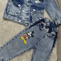 ست کت و شلوار اسپرت جین سایز ۴۰