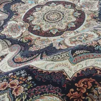 فرش تاپریس جفت ۹ متری سرمه ای|فرش|تبریز, |دیوار