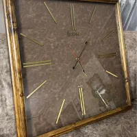 ساعت بزرگ چوبی|ساعت دیواری و تزئینی|رودهن, |دیوار