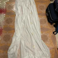 پرده حریر در حد نو