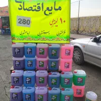 مایع اقتصادی 10 و 5  لیتری مارک پورکس و الماس