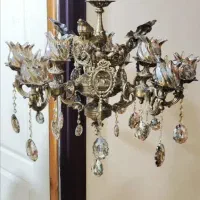 لوستر برنزی|لوستر و چراغ آویز|شاهدشهر, |دیوار