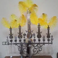 علم سردمی طرح طلاکوب وانواع حیوان چکشی