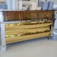 کانتر گرم با ظروف بن ماری