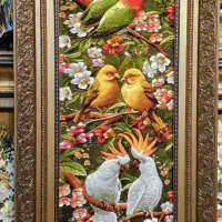 تابلو فرش طوطی|تابلو فرش|تهران, علم و صنعت|دیوار