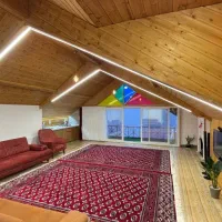 کلبه چوبی vip /کلبه استخر دار /سوییت