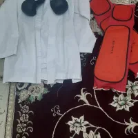 لباس کاراته ساق پا و دستکش