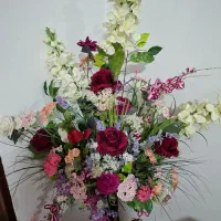 گل کنار سالنی|گل مصنوعی|ارومیه, |دیوار