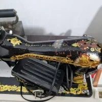 چرخ مشکی شیر نشان اصلی|چرخ خیاطی و ریسندگی|مشهد, کوشش|دیوار