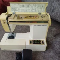 چرخ خیاطی ژانومه مدل ۶۲۷ بدنه فلز اصل ژاپن