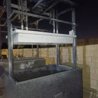 صندوق آسانسوری رنگ سفید مشکی  مدل 999