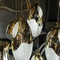 انواع لوستر کریستالی|لوستر و چراغ آویز|قزوین, |دیوار