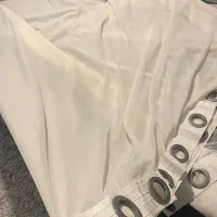 ۳ عدد پرده حریر ساده