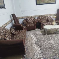مبل کلاسیک با پارچه ی ترک|مبلمان خانگی و میز عسلی|خان ببین, |دیوار