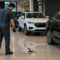 استخدام نیروی خدماتی (نظافتچی) نمایشگاه خودرو