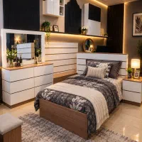 تختخواب تک نفره کاترینی