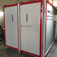 کوره رنگ استاتیک(پودری) سایکلون رنگپاش