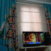 پرده پذیرای طرح سنتی بسیار زیبا