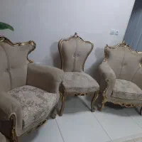 مبل استیل تمام چوب ترک ۹نفره نونو زیرقیمت|مبلمان خانگی و میز عسلی|پاکدشت, پاکدشت (مامازند)|دیوار