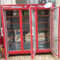 یخچال سه درب ویترین دار