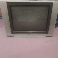 دو عدد تلوزیون سامسونگ نقره ای سالم