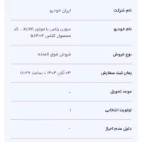 فروش حواله سورن پلاس XU7P|خودرو سواری و وانت|رباط‌کریم, رباط‌کریم|دیوار