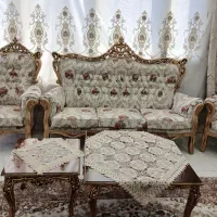مبل سلطنتی ۹ نفره در حد|مبلمان خانگی و میز عسلی|نسیم‌شهر, |دیوار