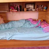 تخت خواب دو طبقه تمام ام دی اف|تخت و سرویس خواب|کرمانشاه, |دیوار