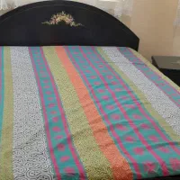 تختخواب دونفره با تشک و روکش
