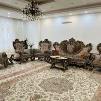 مبل سلطنتی و میز نهار خوری