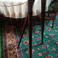 آباژور مکرومه پایه تمام چوب|چراغ خواب و آباژور|شیراز, میانرود|دیوار