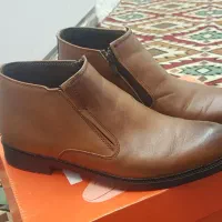 نیم بوت رنگ قهوه ایی سایز ۴۲