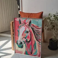 تابلو با رنگ گواش|تابلو، نقاشی، عکس|تهران, باغ فردوس|دیوار
