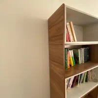 کتابخانه|کتابخانه، شلف، قفسههای دیواری|تهران, شهرک نفت|دیوار