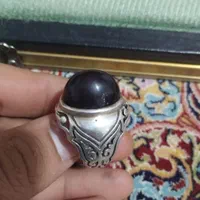 انگشتر شفت العبد سه پوست سلیمانی زمرد یاقوت کبود|جواهرات|کرمان, |دیوار