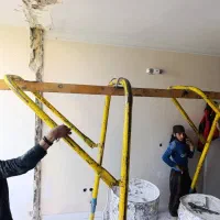 اجاره بالابر  تخته بشکه و مصالح ساختمانی