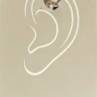 گشواره و پرسینگ نقره برند خارجی