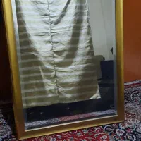 آینه دیواری چوبی